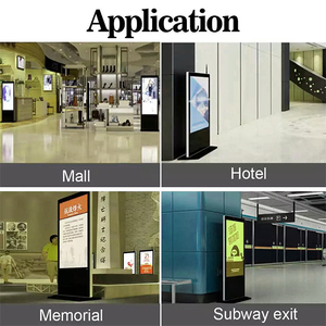 Sinalização Digital LCD de Alta Qualidade com Tela Sensível ao Toque Capacitiva, Suporte a Animação, Resolução Full HD, Classificação IP54 - Product Image 2