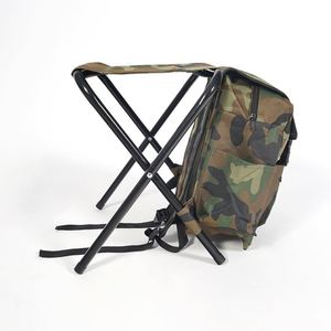 Tabouret de camping pliable portable avec tissu Oxford et structure métallique, chaise de jardin d'extérieur pour la randonnée - Product Image 3