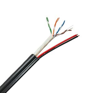 <span class=keywords><strong>Cable</strong></span> <span class=keywords><strong>Ethernet</strong></span> UTP Profesional Cat5e+Power, Rollo de 100m, 26AWG, Cobre Libre de Oxígeno, <span class=keywords><strong>Cable</strong></span> para Instalación en Pared, Cine en Casa, Televisión Inteligente - Product Image 1