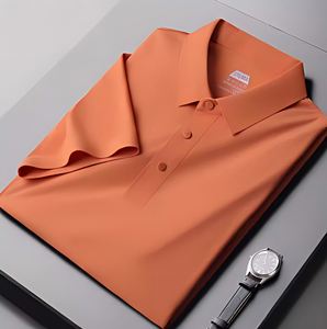 Nouveau Polo Homme Tendance 2026 – Simple, Décontracté, en Coton Pur, Respirant, Anti-boulochage, Polyvalent - Product Image 2