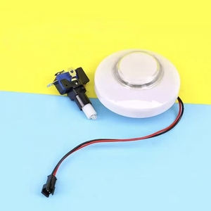 Phong cách mới 60mm RGB LED <span class=keywords><strong>push</strong></span> <span class=keywords><strong>button</strong></span> đầy màu sắc nấm-sd Arcade trò chơi điều khiển cho Đồng tiền hoạt động trò chơi - Product Image 4