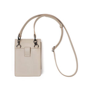 Sac à bandoulière pour téléphone de style coréen, design vertical unique pour téléphone carré, sac de poitrine en cuir polyvalent unisexe, nouveau petit sac pour téléphone portable - Product Image 1