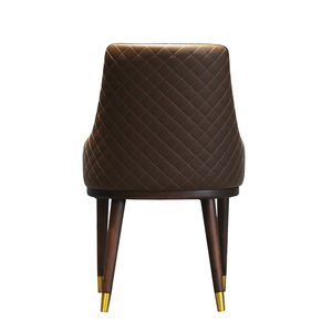 Bắc Âu nhà hàng đồ nội thất bọc da ghế gỗ đồ nội thất nhà gỗ soild Ghế ăn ghế khách sạn phòng ăn ghế - Product Image 3