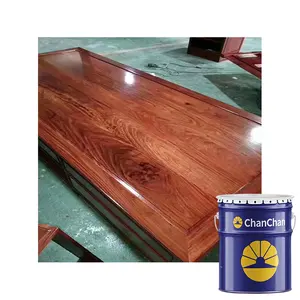 Zhan Chen Odorless Wood Glossy PU Paints Polyurethane Waterbase Varnish For Wood