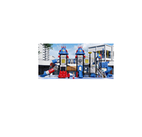 Tobogán Infantil Comercial para Exteriores, Resistente a los Rayos UV y a la Estática, Equipo de Juego para Parques, Jardines de Infancia y Comunidades