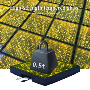 Matrice de lumière LED RGB 3-en-1 1296 pièces * 0,3W IP65 DMX512 Stroboscope pour discothèque et bar - Product Image 5