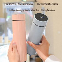Tasse isotherme élégante en acier inoxydable 316 304, tasse intelligente pour eau froide, unisexe, avec séparation thé-eau, mug cadeau personnalisable