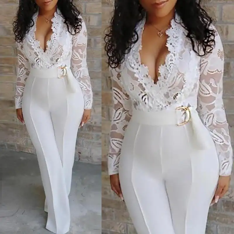 lace jumpsuit