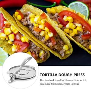 Presse manuelle à tortillas de maïs en gros – Machine à pain et céréales pour tacos, roti et pâtisseries - Product Image 2