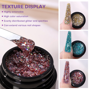 جل تمديد الأظافر بالجملة، لون وردي ناعم، لصالونات الأظافر، جل LED UV للتصميم، غير سام، نباتي، صديق للبيئة - Product Image 4