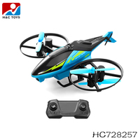 Avion télécommandé en plastique, deux couleurs disponibles, jouets d'avion télécommandés multifonctionnels pour enfants