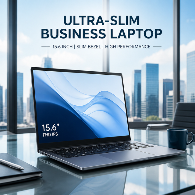 Brand New 15.6 Inch FHD IPS Laptop Intel N95 Quad Core 3.4GHz 16GB RAM 512GB SSD Windows 11 Business Notebook Laptop PC