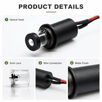 ZhonNa 360 °   Module laser vert omnidirectionnel 520nm DC 2.3-5V, accessoire de testeur de niveau, outil optique, pièces et composants d'instruments
