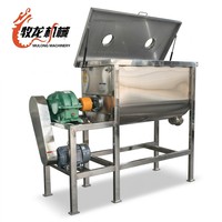 Mélangeur à ruban horizontal pour le mélange de poudre à lessiver, anti-agglomération pour la production de détergent en grandes quantités