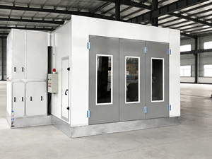 Four de <span class=keywords><strong>peinture</strong></span> automobile certifié CE 20 kW à double alimentation (électrique/combustible) avec éclairage LED pour atelier de carrosserie - Product Image 4