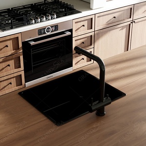 Muebles <span class=keywords><strong>de</strong></span> Cocina Modernos <span class=keywords><strong>de</strong></span> Lujo con Acabado Brillante, Vitrina <span class=keywords><strong>de</strong></span> Vidrio Inteligente, Diseño Modular <span class=keywords><strong>Integral</strong></span>, Suministros para Cocina Completa - Product Image 4