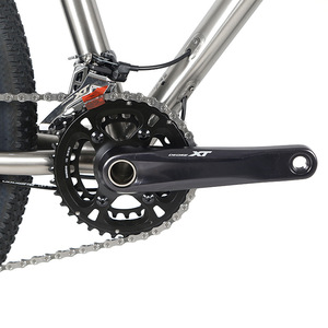 Vélo de montagne en titane pour hommes M8100 24 vitesses XC Hardtail 29 pouces, vélo de course avec fourche en alliage d'aluminium et pédale ordinaire - Product Image 3