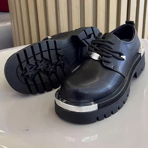 Zapatos de Vestir para <span class=keywords><strong>Hombre</strong></span>, Modelo 8799, con Cordones, Cómodos, de Plataforma, de Cuero, para Fiestas, Primavera y Verano, Tallas Grandes - Product Image 6