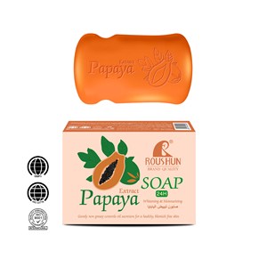 Roushun Đu Đủ Xà Phòng Da Làm Trắng Đa Năng Rửa Tắm Xà Phòng - Product Image 5