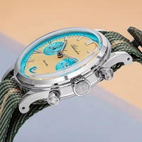 Addiesdive 2095 Nouvelle Arrivée Spéciale Montre à Quartz pour Hommes Bracelet en Nylon 3 Cadrans Chronographe 316L Acier Inoxydable BGW9 Montre de Plongée Lumineuse