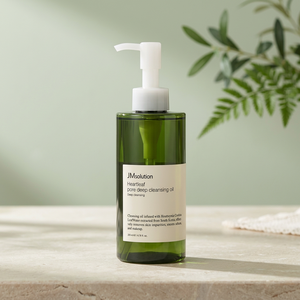 JMSOLUTION HEARTLEAF PORE DEEP CLEANSING <b>OIL</b> 200ml Face <b>Oil</b> Cleanser Korean Skin Care Makeup Removal Blackhead Cleansing Model - Product Image 2