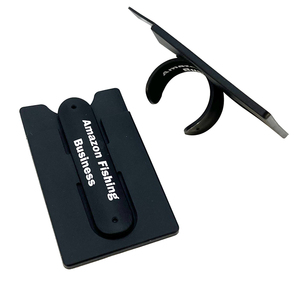 Porte-cartes de téléphone portable en silicone de haute qualité, écologique, économique, avec support adhésif - Product Image 6
