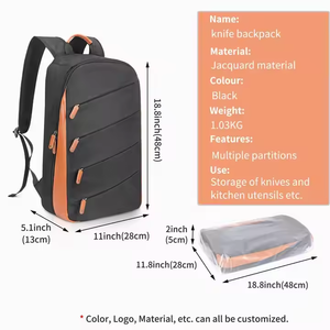 Sac à dos avec logo personnalisé étanche pour ustensiles de <span class=keywords><strong>cuisine</strong></span> sac à dos pour couteau de <span class=keywords><strong>chef</strong></span> vintage professionnel - Product Image 5