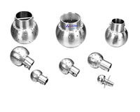 Buse réglable de pulvérisation d'eau, ensemble de 360 pièces, boule de pulvérisation d'eau, pièces pour équipement de nettoyage