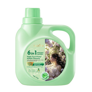 Detergente de Lavandería Concentrado Universal Antibacterial de 2 kg con Fragancia Natural en Botella - Product Image 3