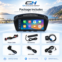 Pour BMW Série 3/5 E60 E61 E90 E91 Autoradio 8,8 pouces Android 15 Snapdragon 6225 CarPlay