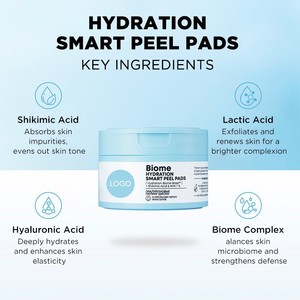 Almohadillas Exfoliantes de Ácido Hialurónico Oupei 200g, Exfoliante Facial Suave e Hidratante, Almohadillas de Limpieza - Product Image 4