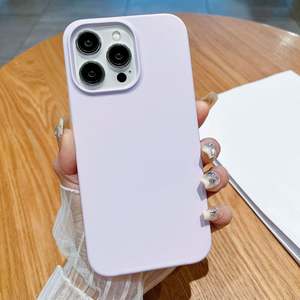 Coque de téléphone magnétique intégrée pour Apple 17, pour iPhone 16, couleur bonbon simple, 15 grands trous, 14 coque de protection pour Apple - Product Image 1