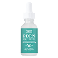 Sérum pour les lèvres PDRN avec acide hyaluronique, collagène, soin de la barrière cutanée des lèvres, essence exfoliante douce pour les lèvres