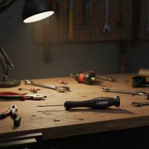 Destornillador de Precisión Fervi 6x100mm, Herramienta Profesional - Product Image 3