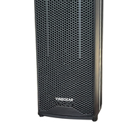 Haut-parleur colonne professionnel 500W en alliage d'aluminium de 4,5 pouces avec aimant néodyme 4 ohms pour salles de conférence, églises, écoles, usage intérieur
