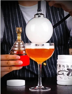 Kit de Humo para Cócteles, Infusor de Humo Portátil, Generador de Burbujas de Humo para Interiores, para Bar - Product Image 4