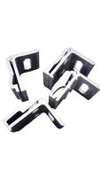 Rail de fixation en aluminium extrudé pour module solaire, pince de fixation pour système de support solaire