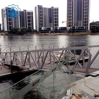 Meilleurs prix sur la passerelle d'occasion et l'usine de flotteurs d'échelle de bateau Ponton-Fournitures marines vendues directement à Guangzhou