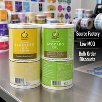 Özel Premium Kalite Şişe ve Kavanoz Ambalaj Etiketleri Altın Varak Logolu CMYK Renkli Baskı Su Geçirmez Dayanıklı Vinil Gıda Etiketleri