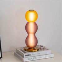 Luminaire suspendu en verre design, créatif pour bar, salon, table basse, décoration, disponible en taille moyenne, lustres, lampes suspendues