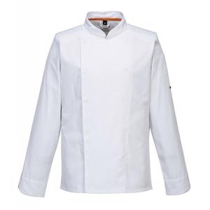 PORTWEST - C838WHRXL Meshair Pro chaqueta blanca de manga larga-EAN 5036108323722 CHEFS AND FOOD INDUSTRY WORKWEAR - Product Image 1