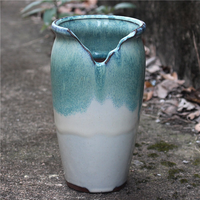 Pot de fleurs Yixing Zisha de grande taille pour plantes succulentes et vertes, décoration de balcon et de bureau