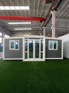 บ้าน20FT แบบพับได้พับได้ภาชนะสำเร็จรูปบ้านเคลื่อนที่พับได้ - Product Image 3