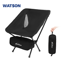 Chaise pliante portable d'extérieur personnalisable en forme de jambe de grenouille, capacité de charge de 140 kg, pour le camping et la pêche