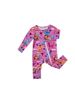 Jumpsuit Bayi Unisex Serat Bambu Halloween Baru, Dapat Disesuaikan, Ritsleting, Kasual, Panjang, Untuk Bayi Baru Lahir, Musim Semi Gugur