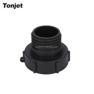 Adaptateur TIQ professionnel pour conteneur IBC, réducteur de filetage mâle M80x3 vers <span class=keywords><strong>S60x6</strong></span>, pour sortie de réservoir d'<span class=keywords><strong>eau</strong></span> et <span class=keywords><strong>raccord</strong></span> de tuyau d'arrosage - Product Image 1