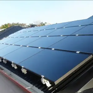 ألواح طاقة شمسية مثبتة في مأوى السيارة من الألومنيوم 6003-T5 هيكل طاقة شمسية مثبت بالأرض مقاوم للماء مجلفن بالغمس الساخن
