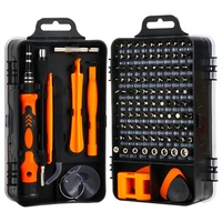 Kit d'outils de démontage/réparation pour montres, appareils numériques et téléphones portables YWS 115-en-1, édition économique en acier au carbone, avec tournevis