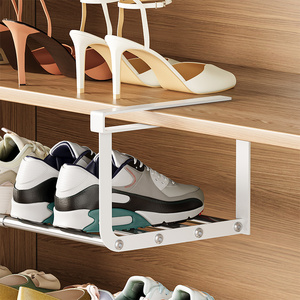 <span class=keywords><strong>Zapatero</strong></span> retráctil de acero inoxidable personalizado, estante de almacenamiento <span class=keywords><strong>multiusos</strong></span> para armarios de almacenamiento de zapatos, armario - Product Image 4