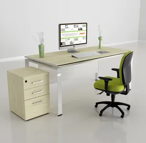 2021 مخصصة حجم بسيط نمط الخشب طاولة مكتبية الخشب الكمبيوتر المكتبية